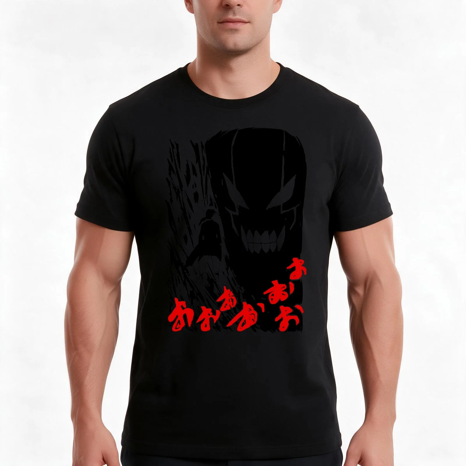 greed ling T-Shirt Summer Casual Cotton Tee Oversized Streetwear Tops Vintage Graphic Print Loose Fit Short Sleeve
