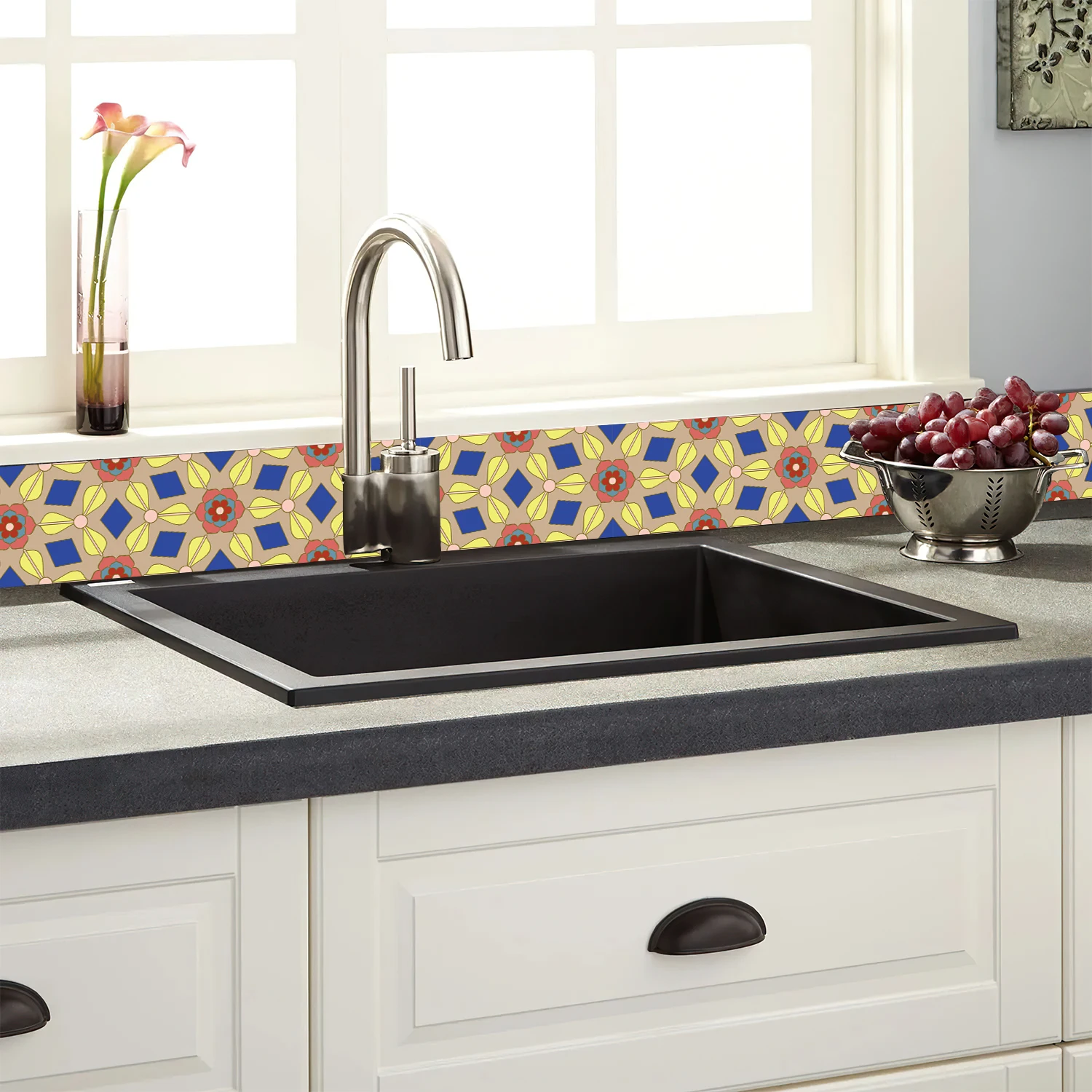 10x300 سنتيمتر الاتحاد الأوروبي الجدار ملصق ذاتية اللصق مقاوم للماء الخصر غرفة المعيشة المطبخ ورق حائط للزينة الطابق الحدود الشارات الشريط