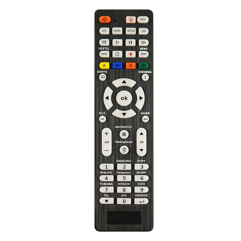 RCG008 Universal Remote for Samsung for Sony for LG for Toshiba for Philips TV Remote Control (All Models) Compatible With Light