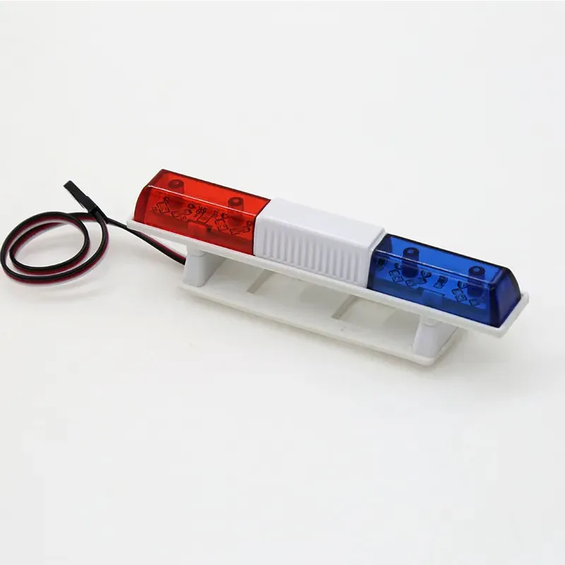 RC Car Alarming Light New RC Car Accessories Led Police Flash Light for 1/10 HSP Kyosho Tamiya Axial SCX10 D90  RC Car Parts