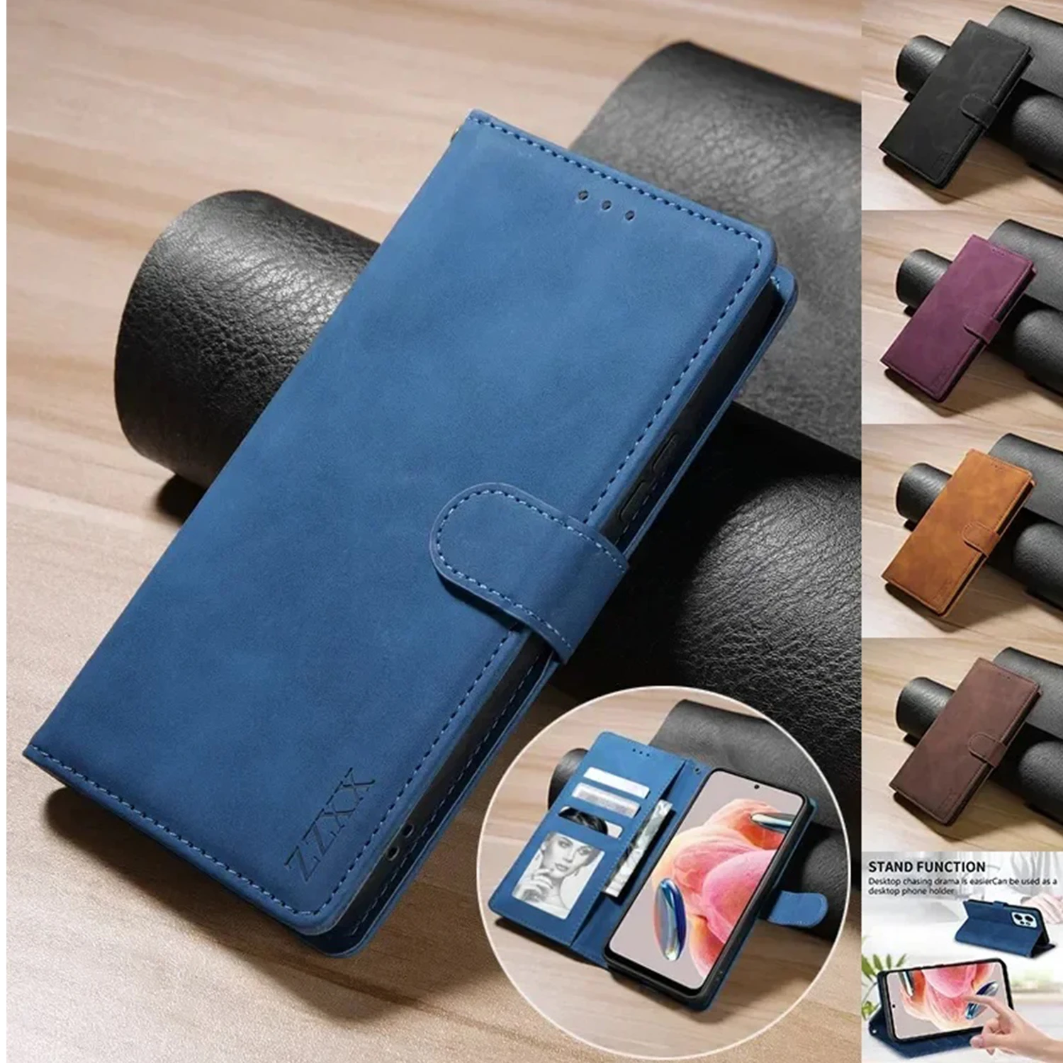 

Phone Wallet Card Slot Flip Leather Case For Samsung Galaxy A05s A12 A13 A14 A15 A16 A32 A33 A34 A35 A51 A52 A53 A54 A55 A71 A73