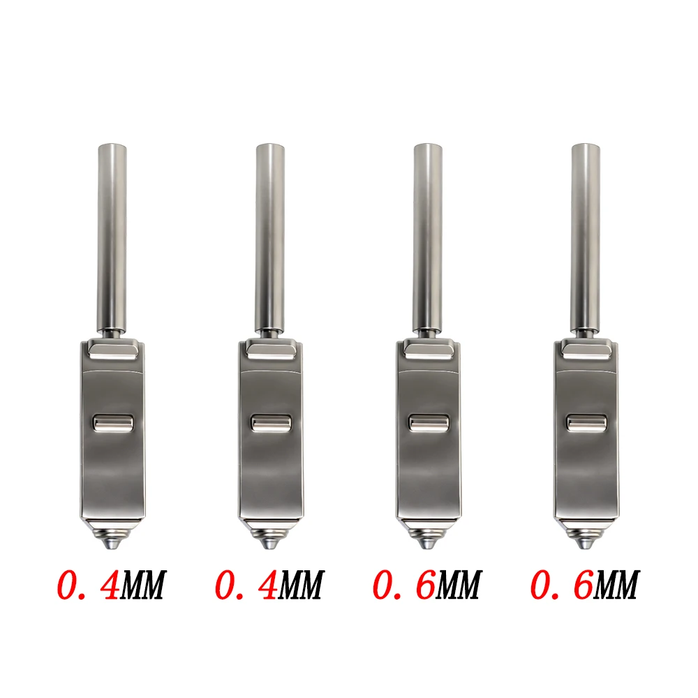 Upgrade Bimetall-Hotend für Anycubic S1 Max Düsen-Druckkopf-Baugruppe 0,25/0,4/0,6/0,8mm für Anycubic Kobra S1 Max 3D-Drucker