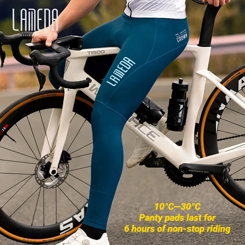 Lameda Cycling Pants Man High Elasticity Men\'s Pants Windproof Long Bicycle Pants Breathable Comfortable Cycling Clothes For Men