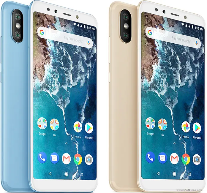 Celular Xiaomi-mi 6x gb 128 gb Snapdragon 660 1080×2160 Pixels Carregamento Rápido Telefone com 18 Asas