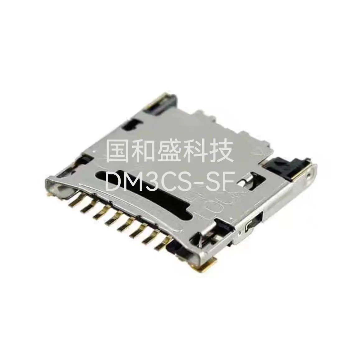 10-50 pièces 100% nouveau DM3CS-SF 10P(8 + 2) CONN MICRO carte SD TYPE articulé connecteur d'origine