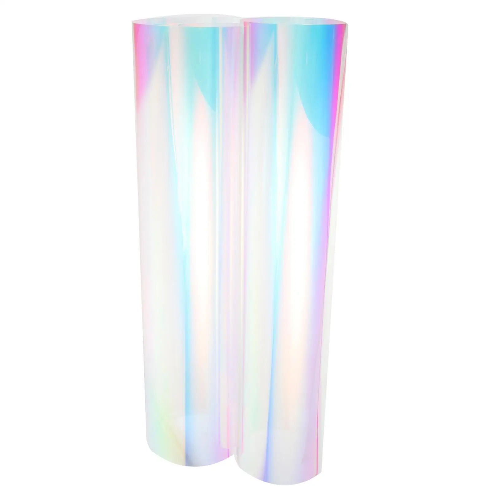 

PVC Film DIY Fabric Material Iridescent Colored Decoration Hologram for