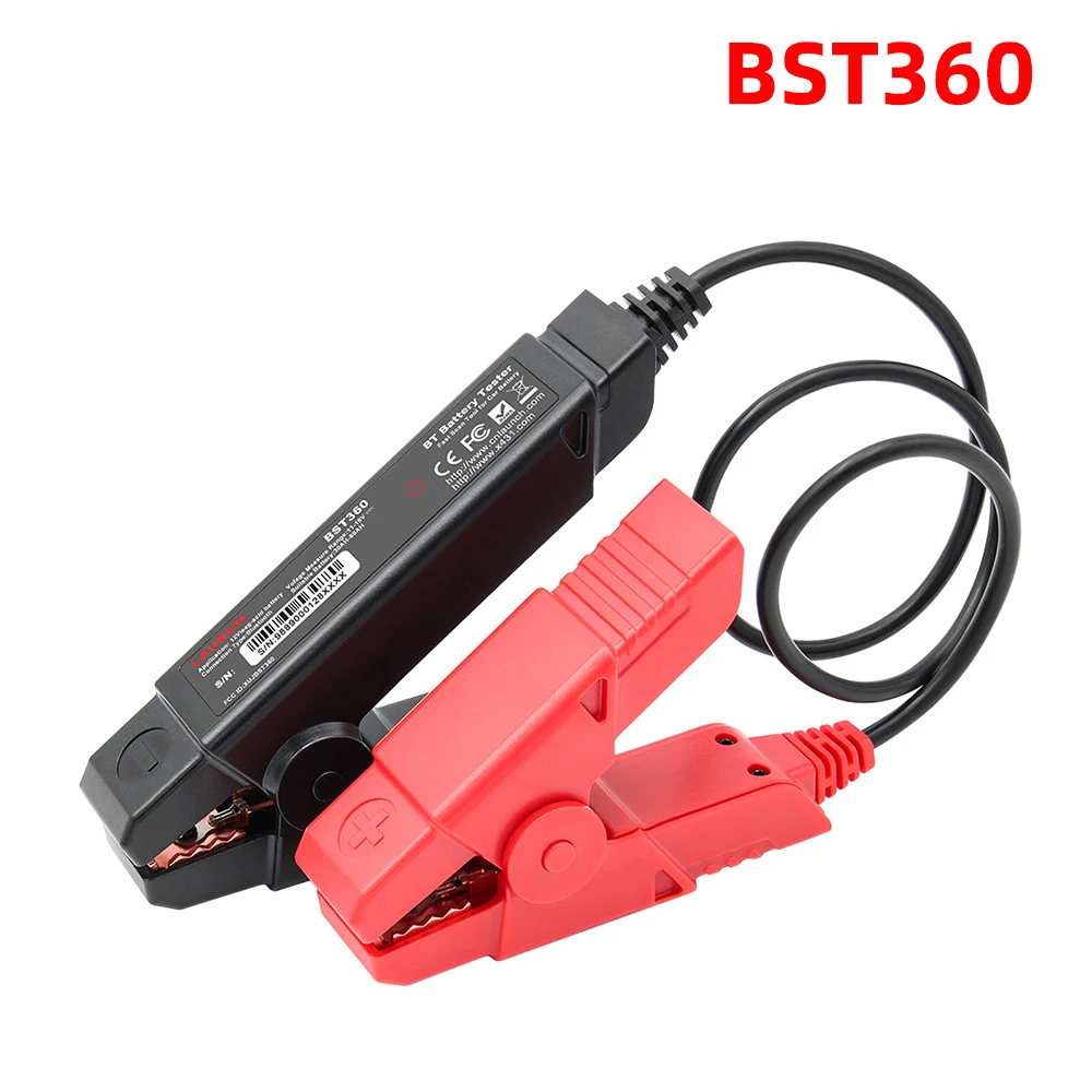 LAUNCH BST-360 Bluetooth Battery Test Clip Analyzer 6V 12V 2000CCA BST360 Voltage tester for x431 device Adnroid / IOS Phone