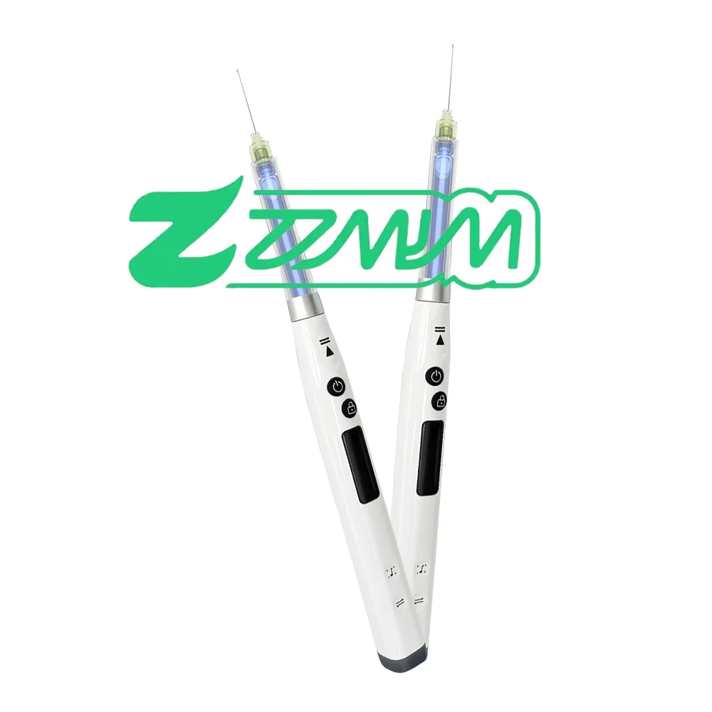 

Portable Painless Wireless Local anes thesia Injector den tal Oral LCD Display Operable Chargeable Suction Back Electric Power