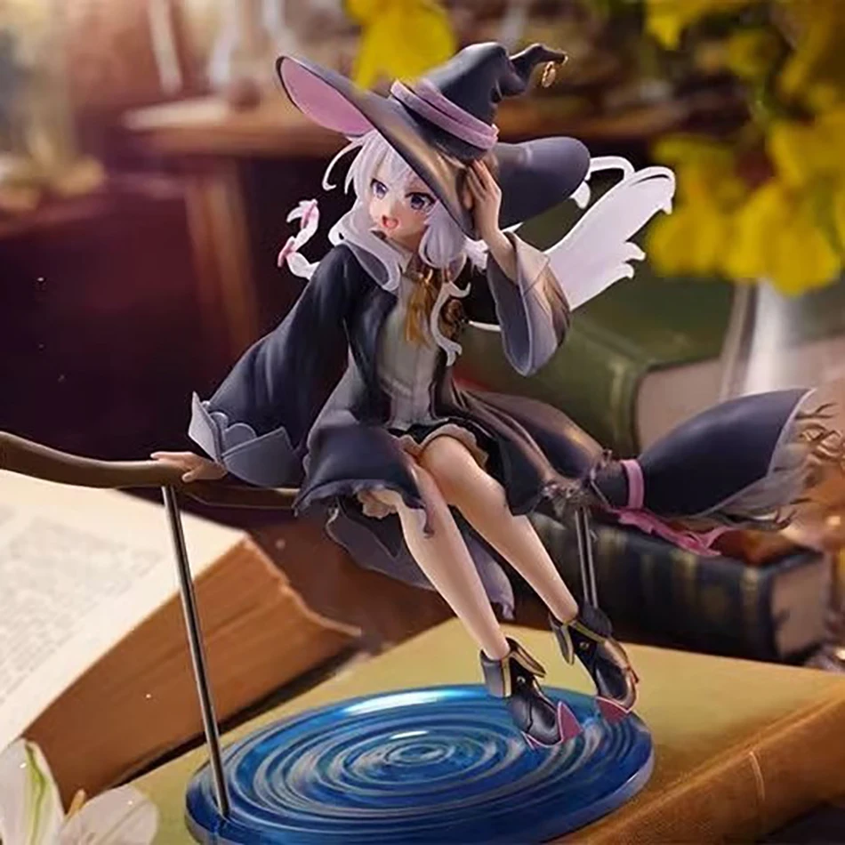 20 cm Elaina Anime Figuur Wandering Witch: The Journey of Elaina Action Figure Heks Beeldje Collectie Ornamenten Model Speelgoed Cadeau