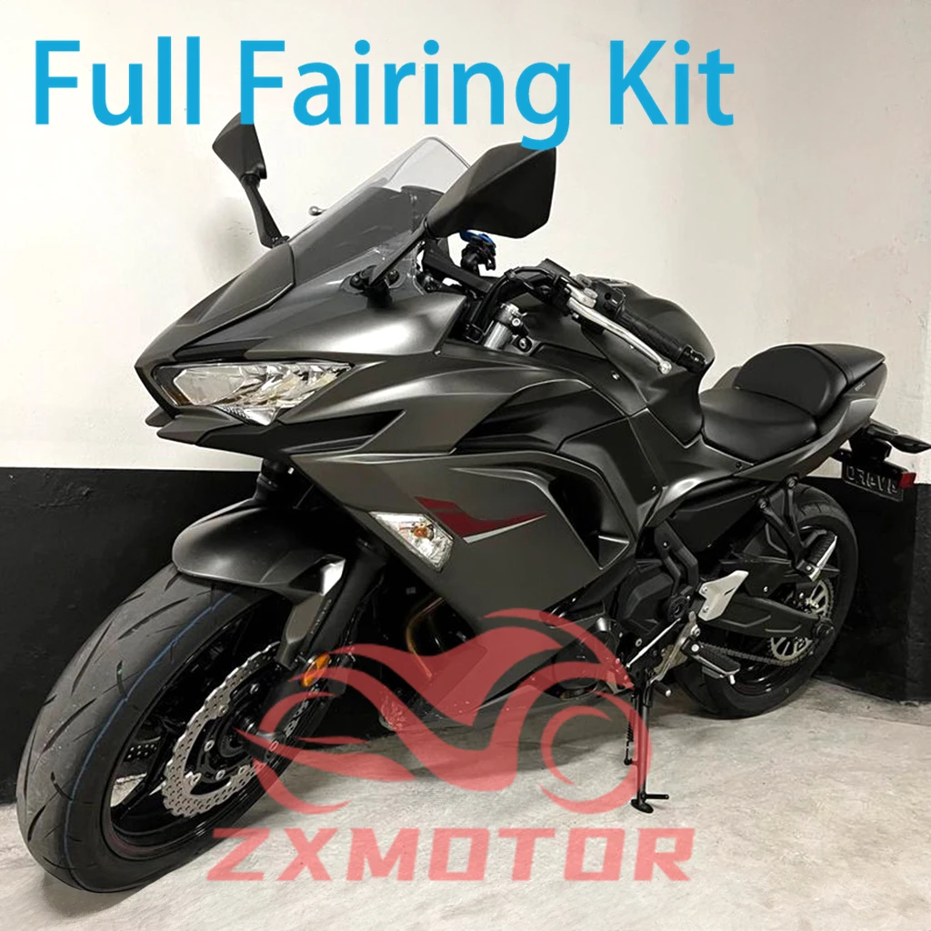 Aftermarket Fairing Kit Ninja 650 2020 2021 2022 2023 Motorcycle Matte Black Shell Fairings for Kawasaki ER-6F sportbike