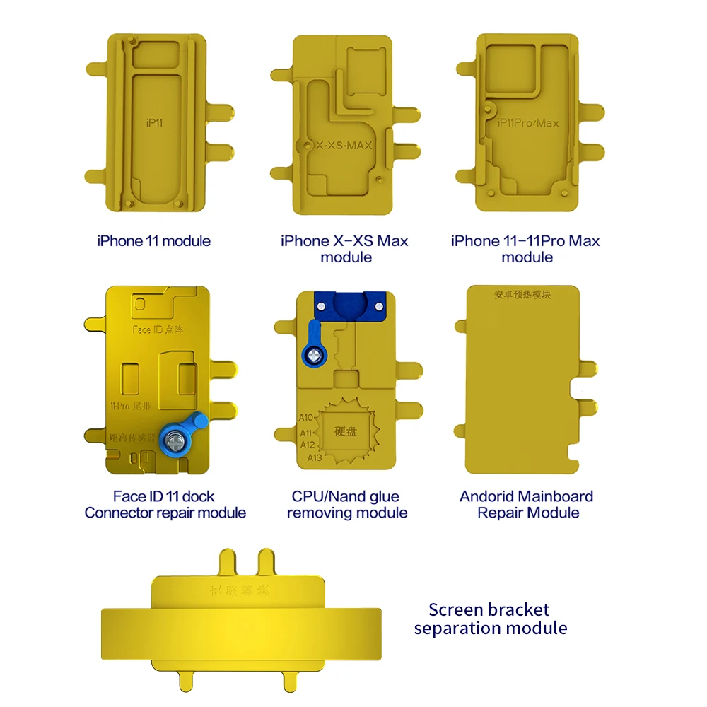 JC-Aixun iHeater Heating Module For iPX 11 12 13 14 15 16 Pro Max Motherboard And Android CPU Glu Cleaning Repair Tool