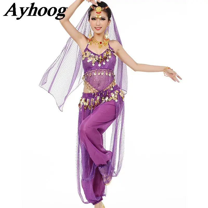 Egyptian Oriental Belly Dance Costumes Women Bollywood India Dance