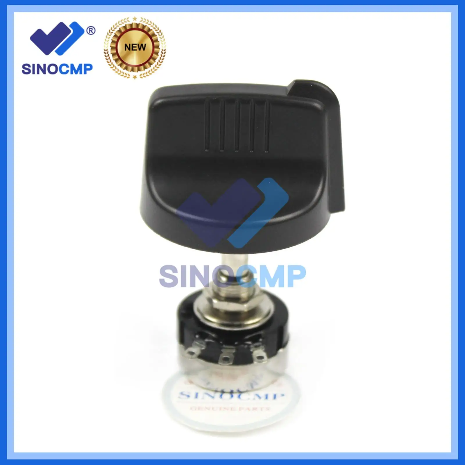 SINOCMP Switch 4483285 + Dial Knob 4482656 For Hitachi Excavator ZX200 ZAX60 ZAX70 ZAX200