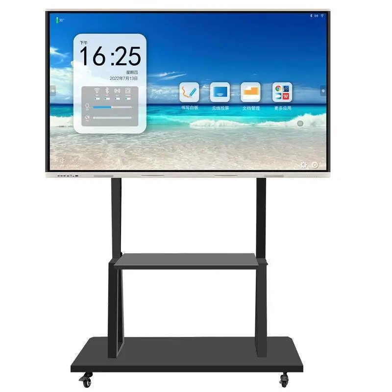 

65 inch intelligent high definition tablet all-in-one machine multimedia intelligent teaching video conference touch display