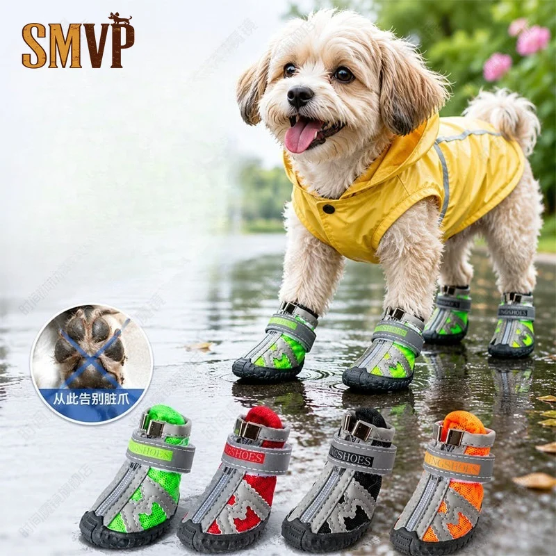zapatos-para-mascotas-de-malla-transpirable-e-impermeable-antideslizantes-con-suela-suave-cierre-ajustable-botas-protectoras-para-patas-de-cachorros-para-caminar-al-aire-libre-juego-de-4-piezas