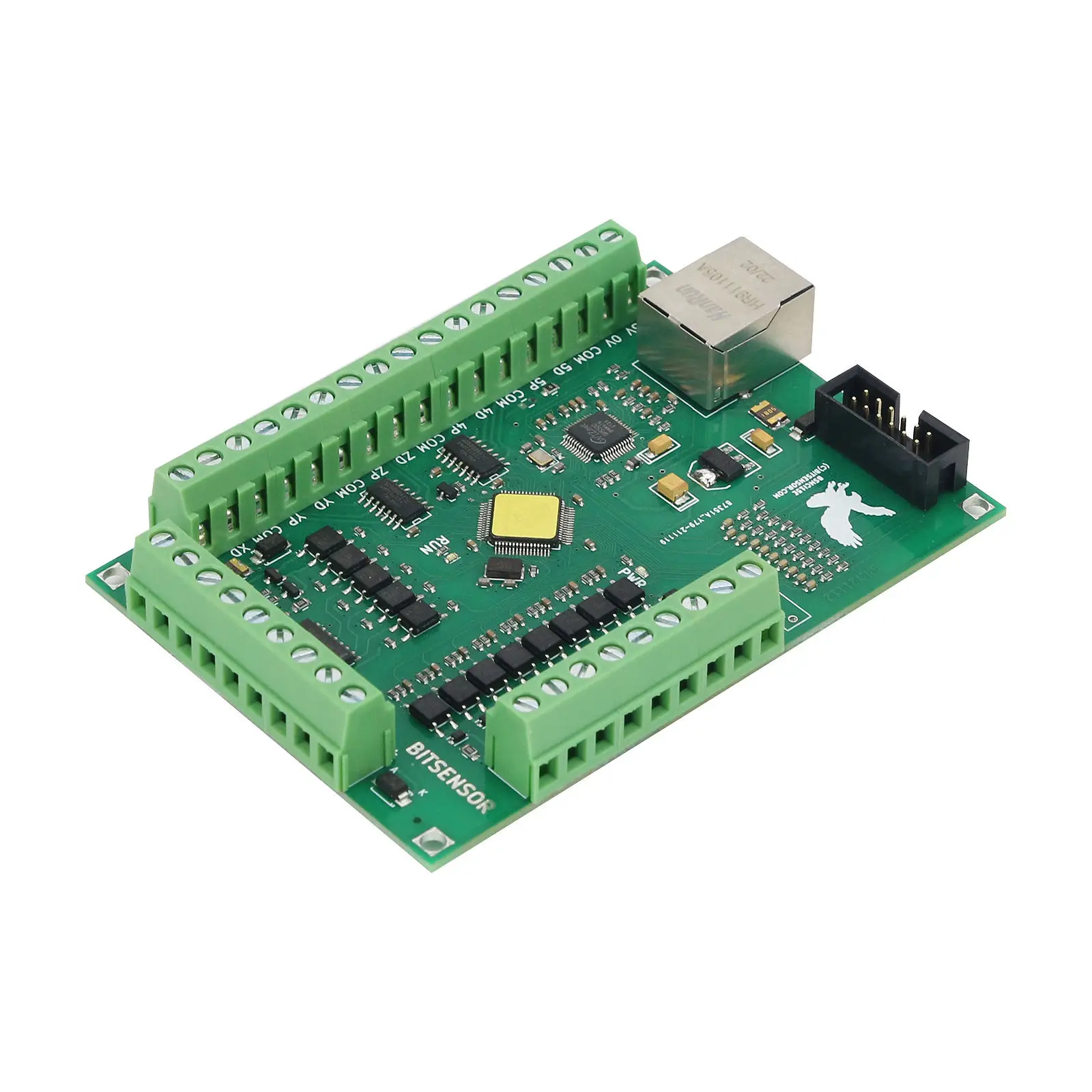 5-Axis Ethernet Motion Card Mach3 Breakout Board CNC Controller Board for Industrial CNC Milling Machine Engraver