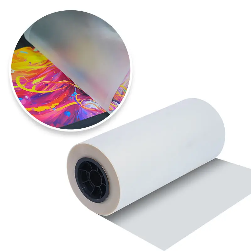 30 سنتيمتر * 100 متر A3 + لفة PET نقل الفيلم 75 ميكرون لإبسون L1800 i3200 4720 L1800 L805 XP600 1390 رأس الطباعة DTF طابعة #5