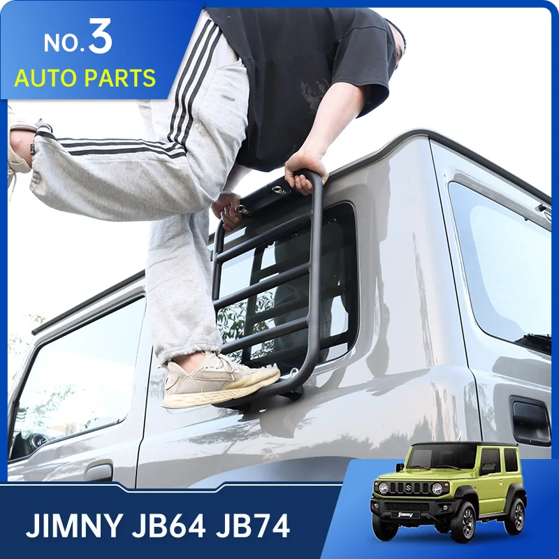 

Лестница для окна для Suzuki Jimny JB64 JB74W 2019 2022 удлинитель для заднего стекла автомобиля лестница для скалолазания Защитная лестница