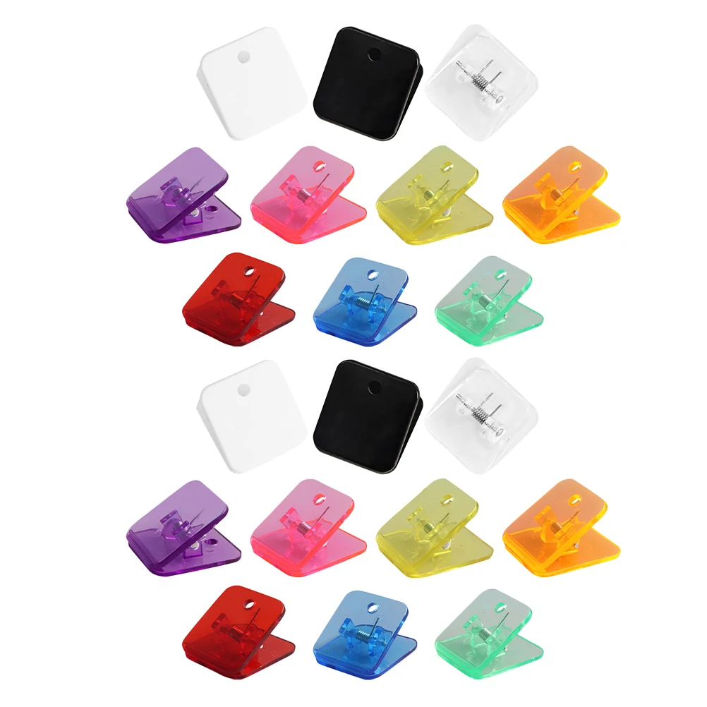 

20pcs Adorable Photo Clamps Binder Clips Office Supplies Home Multi-Function Picture Clamps File Binder Large Compact Storage