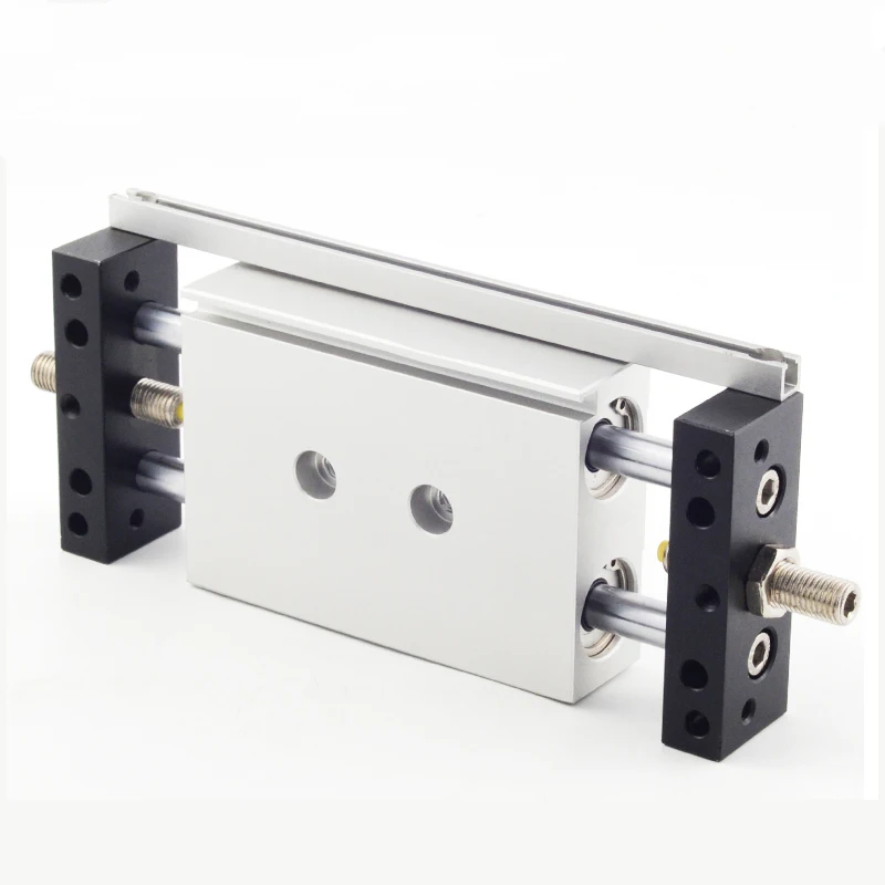 STMS Double Rod Pneumatic Slide Table Air Cylinder STMS 10/16/20/25-25/50/75/100/125/150/175/200/250/300 Pneumatic Cylinder