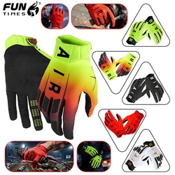 5-color full-finger motorcycle riding gloves, unisex cycling racing gloves for men and women