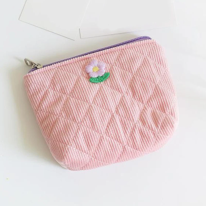 Bolso de cambio para mujer, bolsa de almacenamiento de tarjetas pequeña y portátil, Simple, Linda, nueva