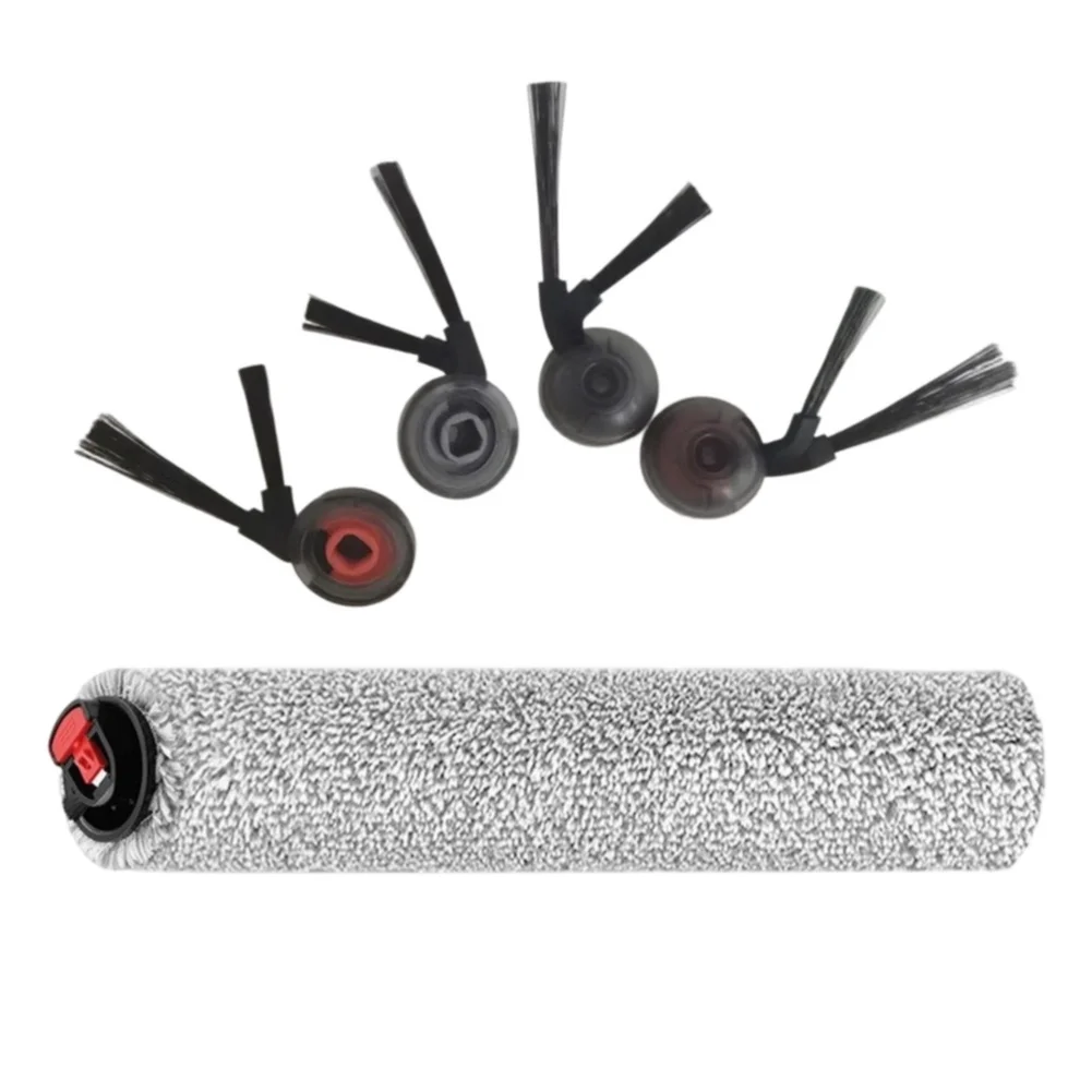 Main Side Brush and Rolling Mop Assembly for eufy Robot Vacuum For Omni For S2 Mop Version 5 Piece Replacement Kit