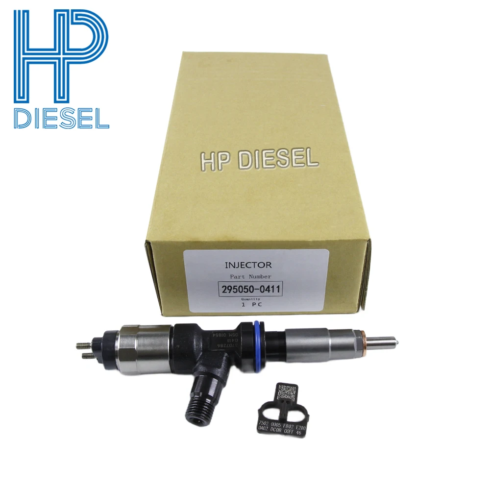 

4 шт./лот, новый инжектор дизельного топлива Common Rail, сделанный в Китае 295050-0411 3707286 T409981 для двигателя C4.4 316EL 318EL 430F 450F