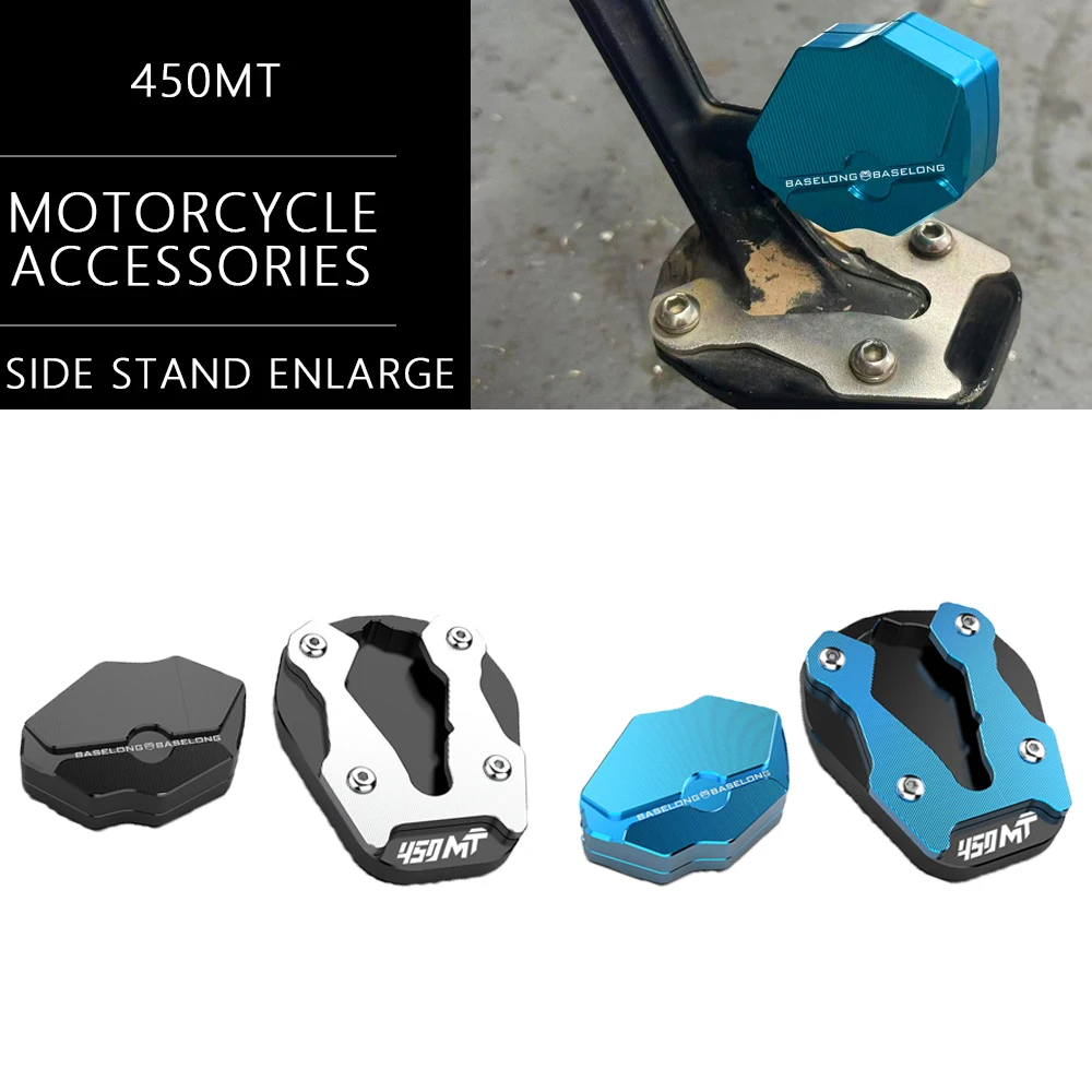 

Side Stand Enlarge Kickstand Side Stand Enlarger Column Auxiliary Set For CFMOTO CF MOTO 450MT 450 MT IBEX 450 2024 2025 2026