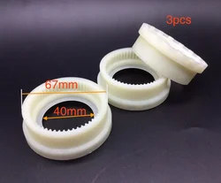 3pcs 55T for Toyota Corolla Camry Reiz Crown Car Starter Ring Plastic Internal Gear nylon