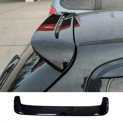 Alerón negro para Peugeot 206, aleta trasera para Hatchback, accesorios para alas traseras de coche de 4 puertas