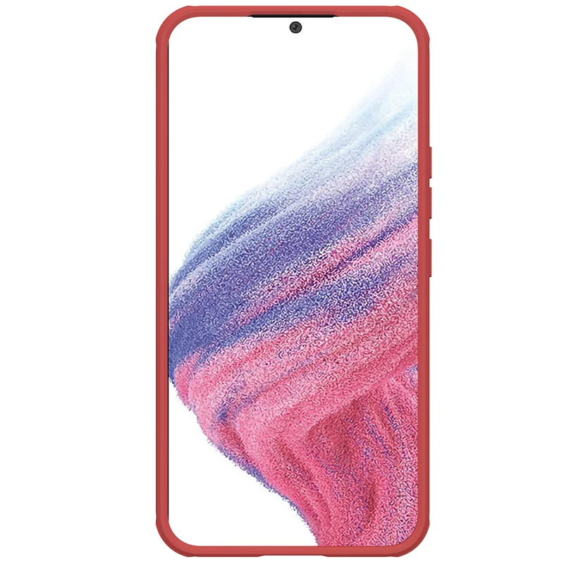 Capa NILLKIN Frosted Shield para Samsung Galaxy A54 5G, acabamento fosco sem poeira, PC + TPU moldado por injeção, resistência de queda aprimorada