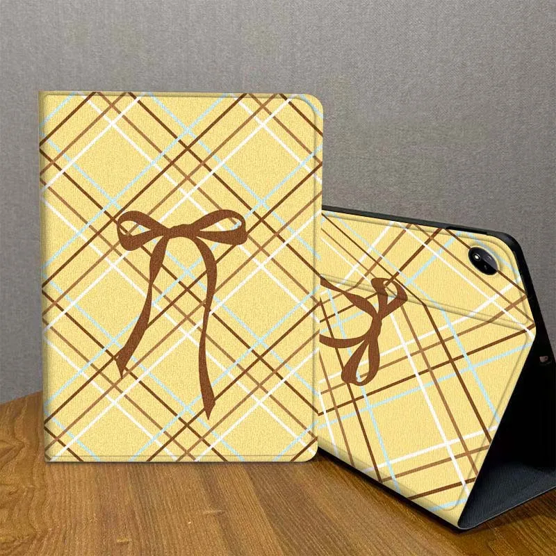 

Elegant Bowknot Pattern Case For Vivo IQOO Pad2 Pad3 Pad5 Air SE Pro 12.1 12.3 13 11.5 11 inch Tablet