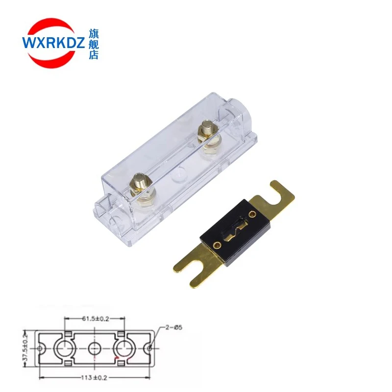 

1Sets White 50/60/70/80/100a/120/150/180/200/300/350/400/500A Suitable for bolted connection of Automotive fuse holder switches