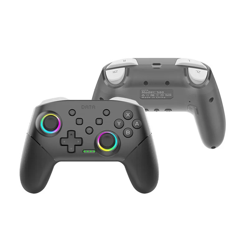 S80 para switch2/para switch lite/oled rgb controlador sem fio bluetooth 6 eixos + vibração + funcionalidade turbo