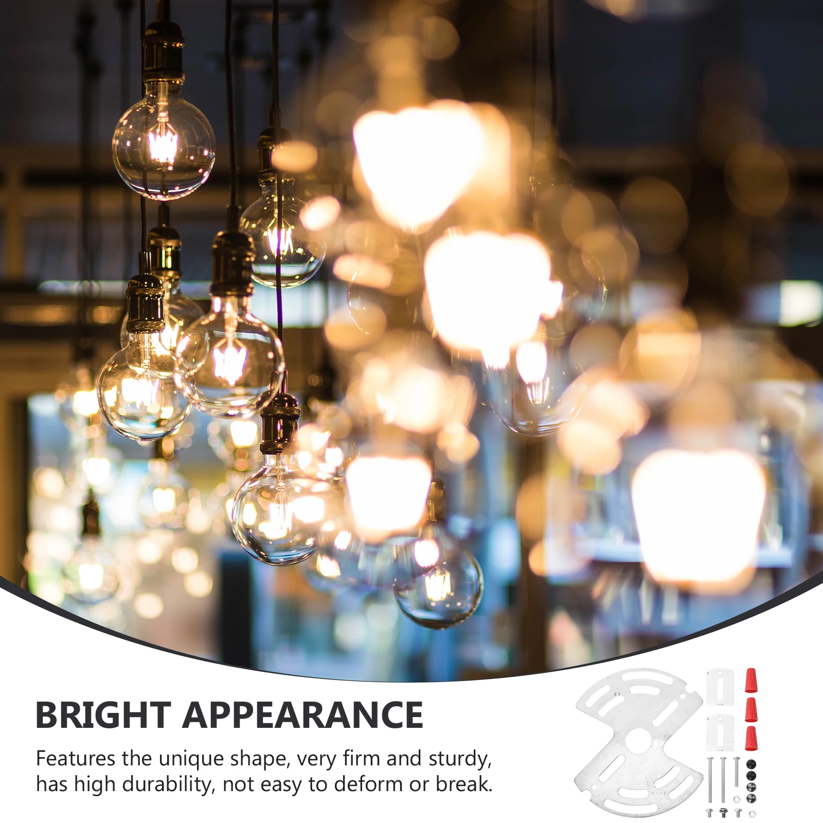 

1 Set Of Chandelier Mounting Bracket Iron Ceiling Light Rack For Hanging Light Fittings Retro Chandelier Lamp Fixture Hooks Home