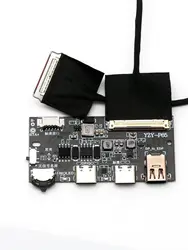 2K 4K DP To EDP Driver Board EDP Signal Adapter Projection Board EDP Cable 30pin 40pin Portable LCD Display Screen 120HZ 60HZ