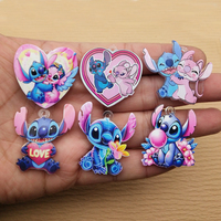 10pcs Acrylic Cartoon Charm Jewelry Accessories Necklace Bracelet Earring Pendant Diy Craft Supplies