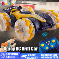 Stunt Rc Car 2.4G 4WD Gesture Sensor with Spray Deformation Sound and Light Remote Control Stunt Off-road Drift Car Toys for Kid
