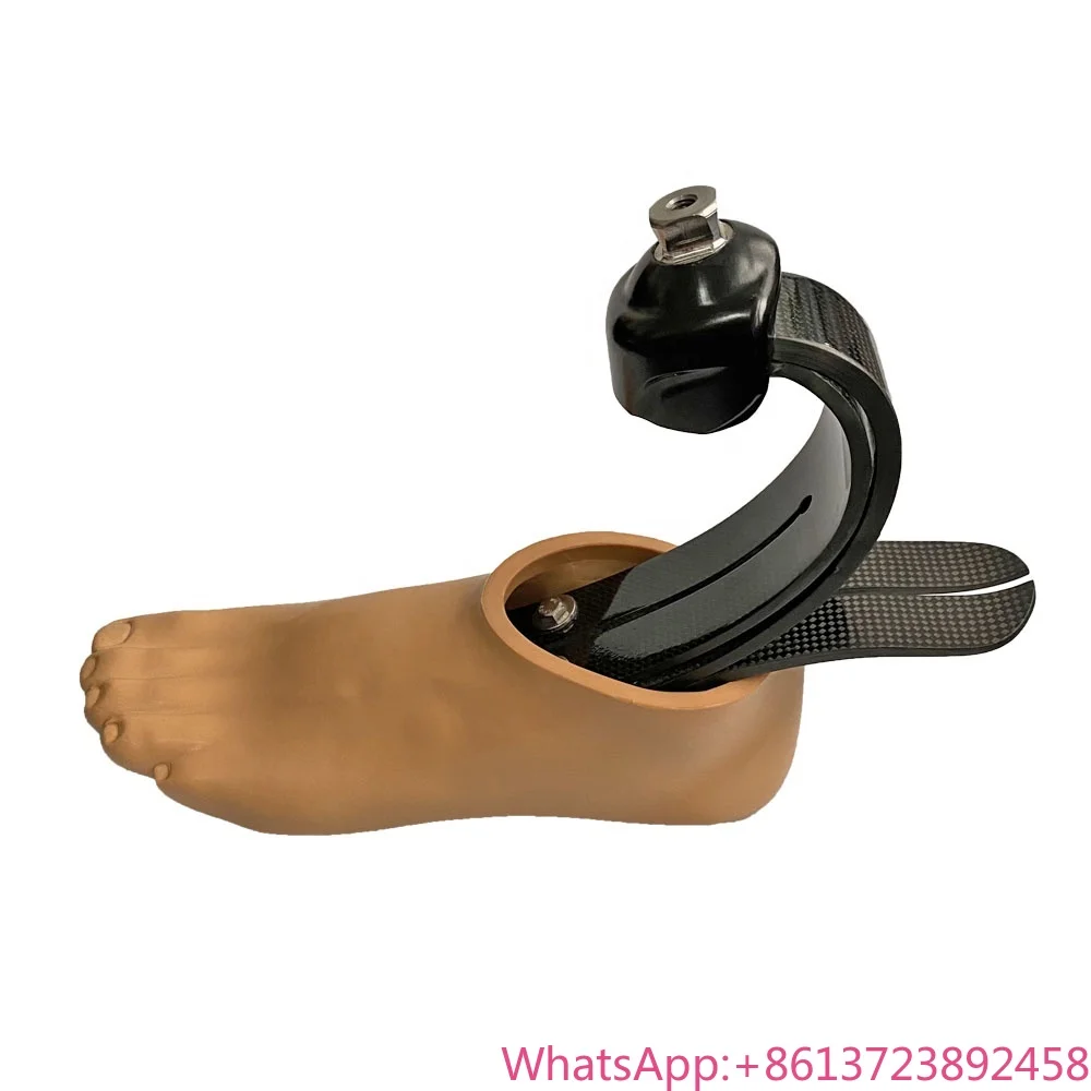

Prosthetic Foot Artificial Limbs High Ankle Carbon Fiber Elastic Foot Special for Running Leg Prosthesis