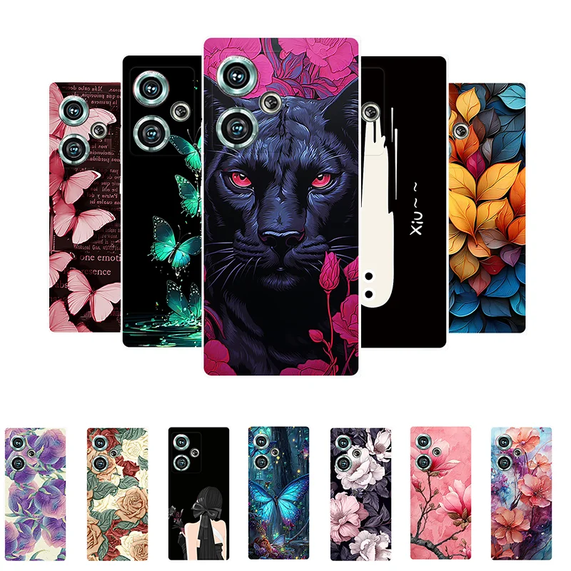 For ZTE Nubia Z50 Case Z 50 Animal Soft TPU Protective Silicone Case for ZTE Nubia Z50 NX711J Back Cover NubiaZ50 Phone Case