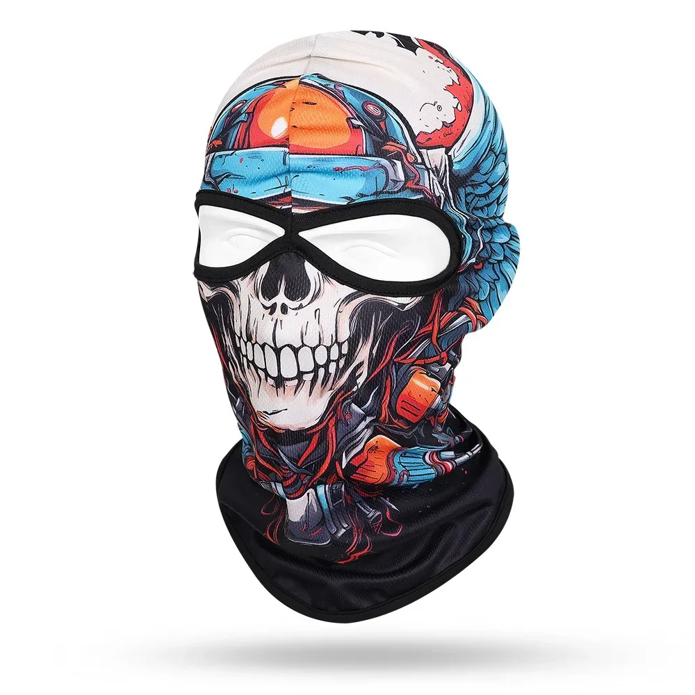 Dry Quick Full Face Cap, Men Balaclava, Multifunctional Outdoor Sports Headwear, Anti-UV Breathable Cycling Mask, Fishing Mask