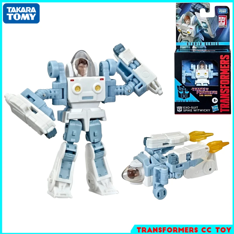 In stock Takara Tomy Transformers Toy Studio Series 86Core Level Exo-Suit Spike Witwicky Action Figure Robot Children's Toy