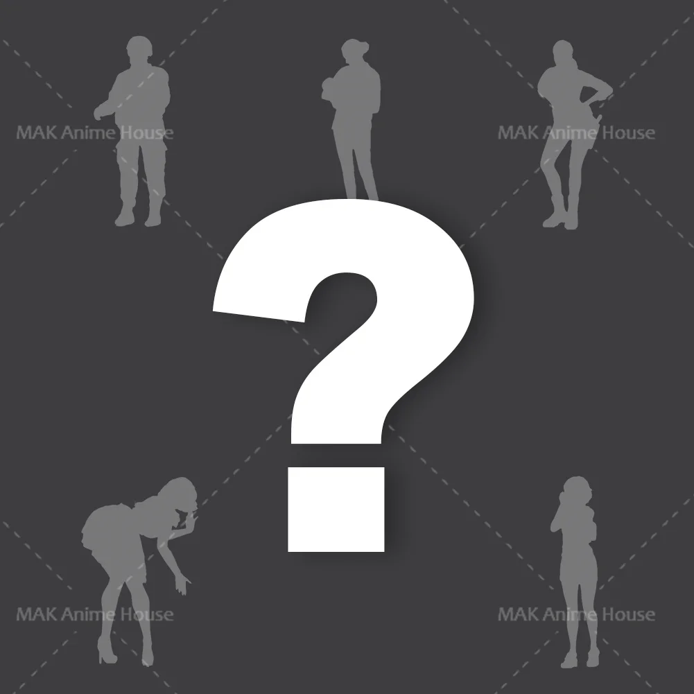 Blind Box Random Unpainted Miniatures 1/64 1/87 Scale Male Female Scene Figures 5-Piece Set Doll Model Scene Decoration Toy