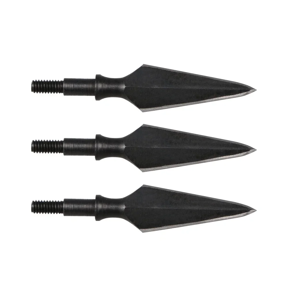 6/12/24pcs Hunting Arrowheads 165grain Carbon Steel Arrow Tips for Recurve Compound Bow Outdoor Hunting