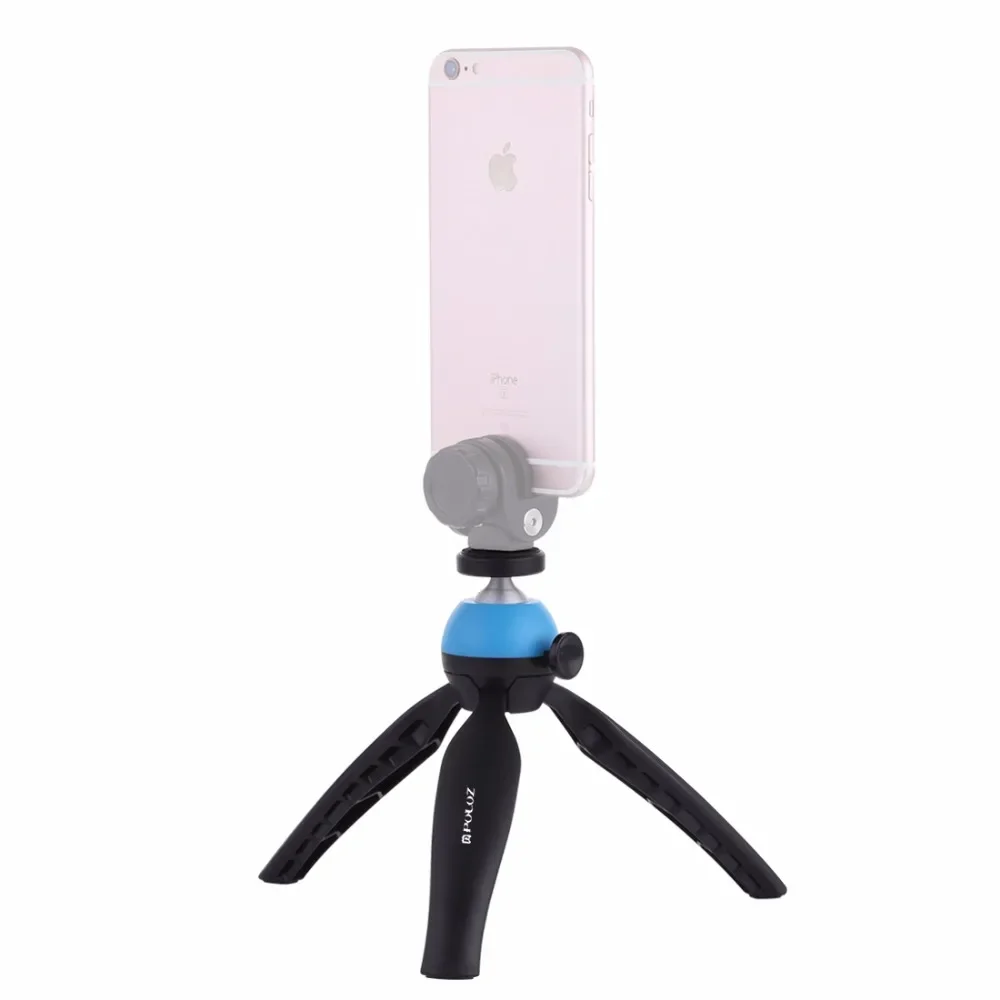Puluz-ポケットミニ三脚マウント、360度ボールヘッド、goproスポーツカメラ、dslrカメラ、スマートフォン