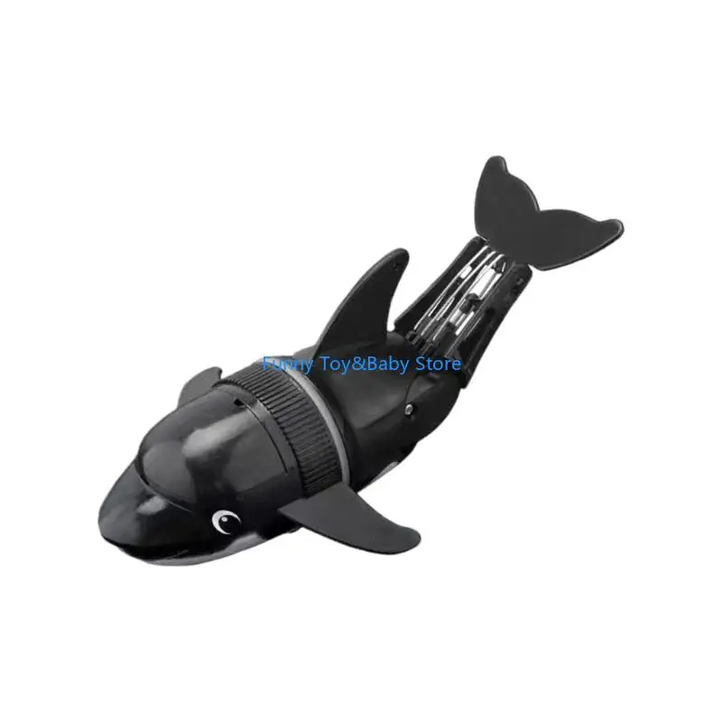 Moving Dolphin Water Toy Bathtub Play With Rolling Action For Kids 3+ Years Battery Powered Design C90B