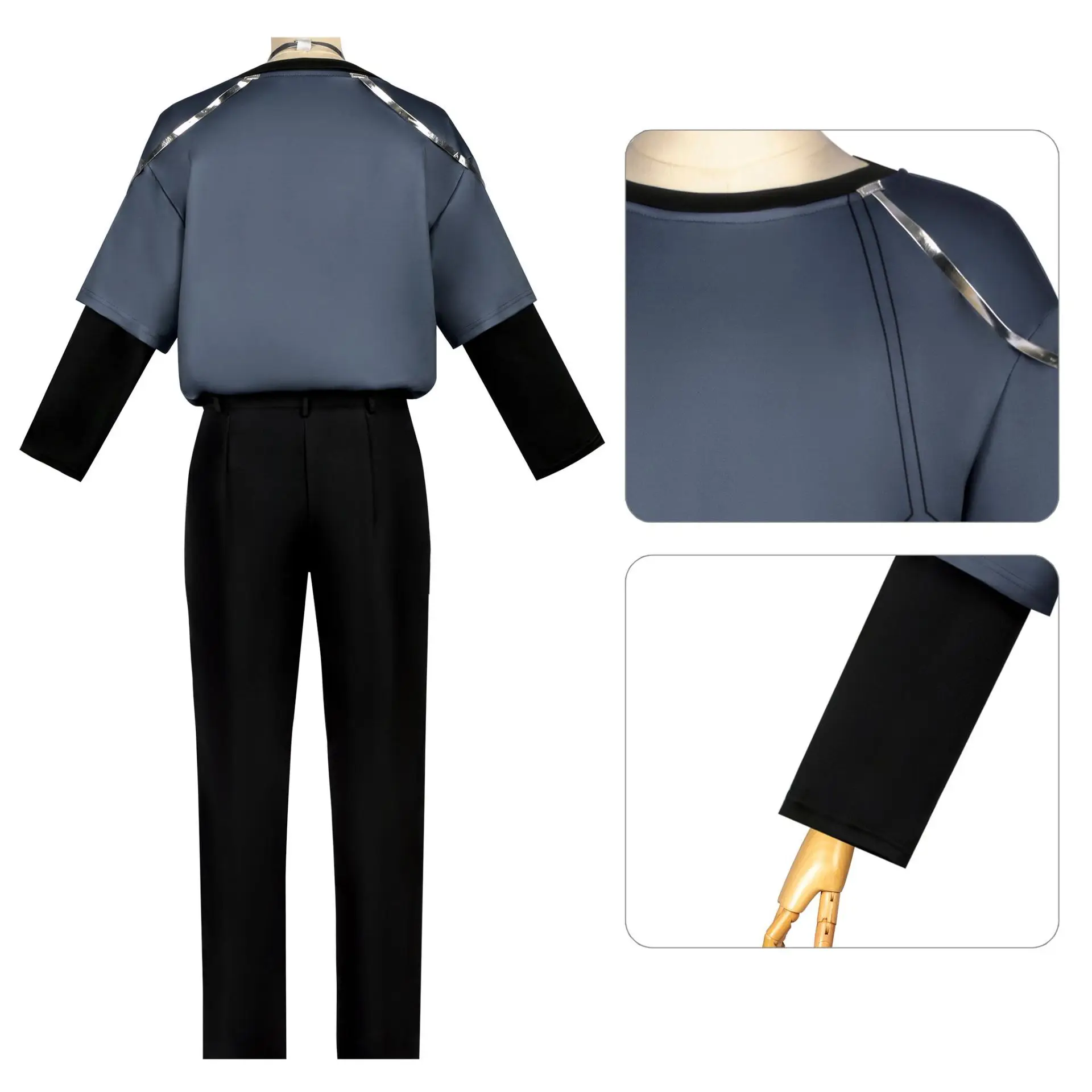 Anime Alien Stage R7 Till Luka Cosplay Wig Full Outfit Blink Style Halloween Carnival Character Role Play Stage Dress Up Costume view 4
