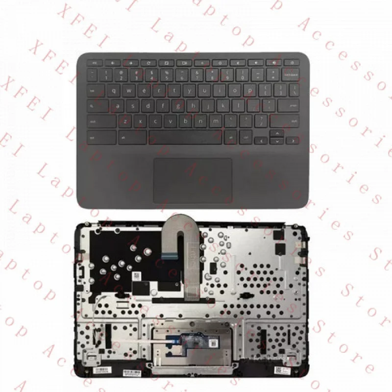 

F New for HP Chromebook 11A G8 EE Palmrest US Keyboard & Touchpad L92832-001