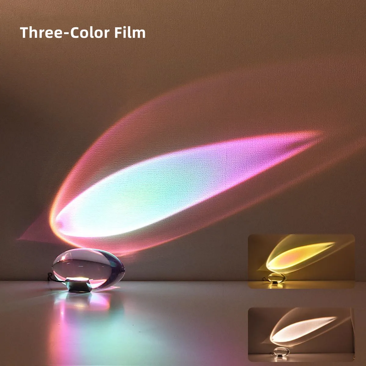 Angel Eyes Projector Lamp Led Galaxy Crystal Projector Aurora Nebula Night Lights Bedroom Bedside Table Atmosphere Sunset Lights